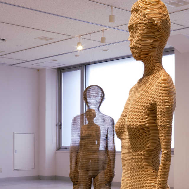 sugatakatachi, Yasufumi-Takahashi art-work, Shibukawa city Museum