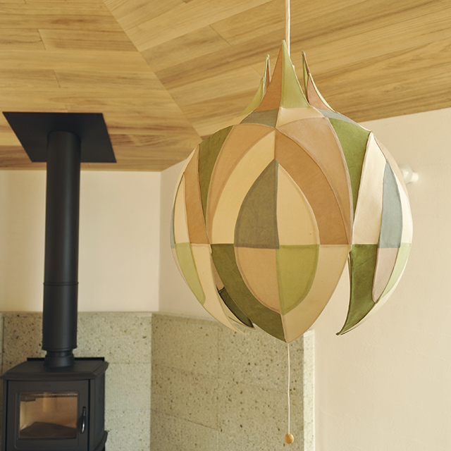 sugatakatachi, lamp-shade interior