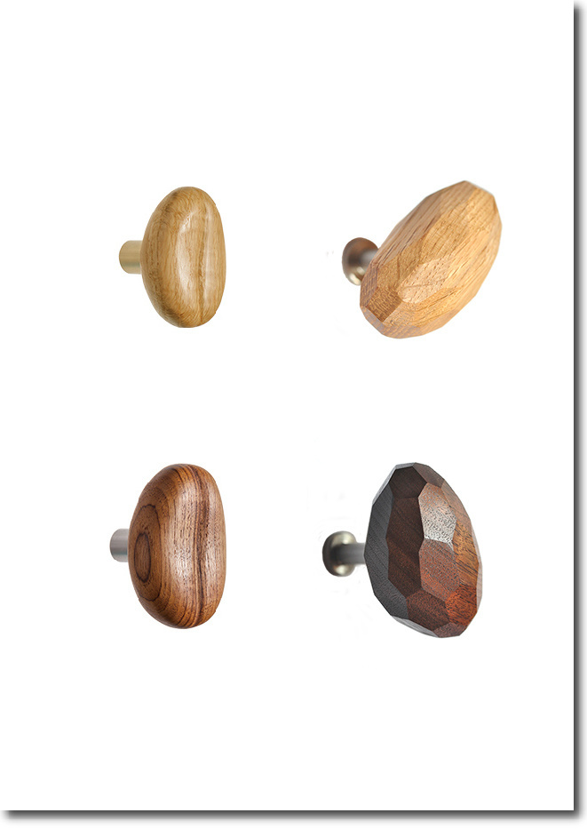 sugatakatachi, wooden hanger knob coffeebeans chocolat
