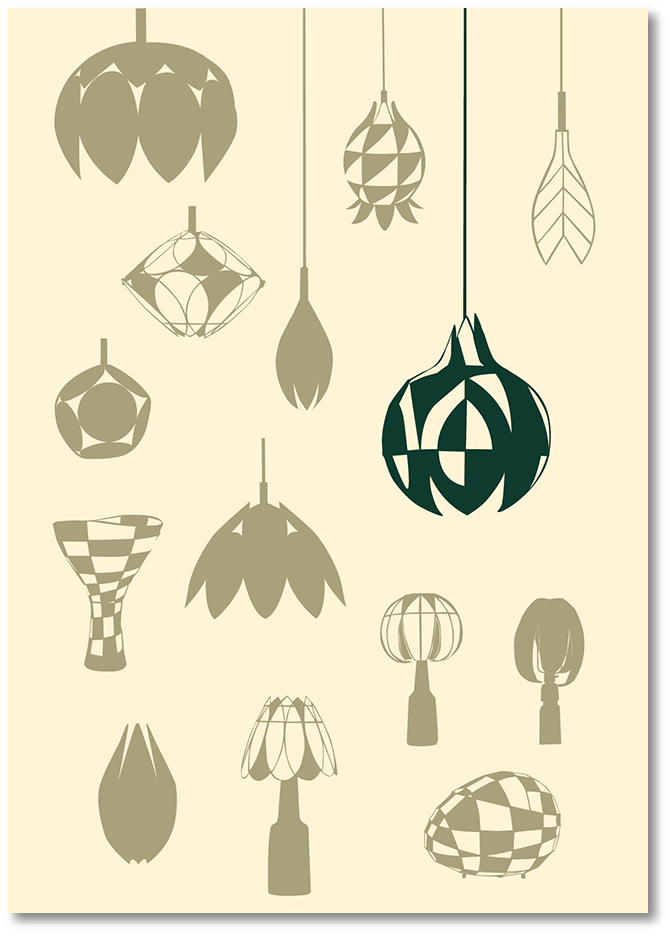 sugatakatachi, lamp shade interior