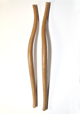 sugatakatachi, wooden door handle long DH-80