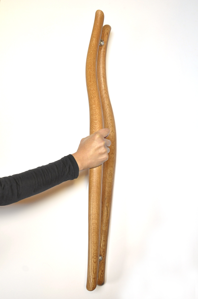 すがたかたち木製ドアハンドルS80