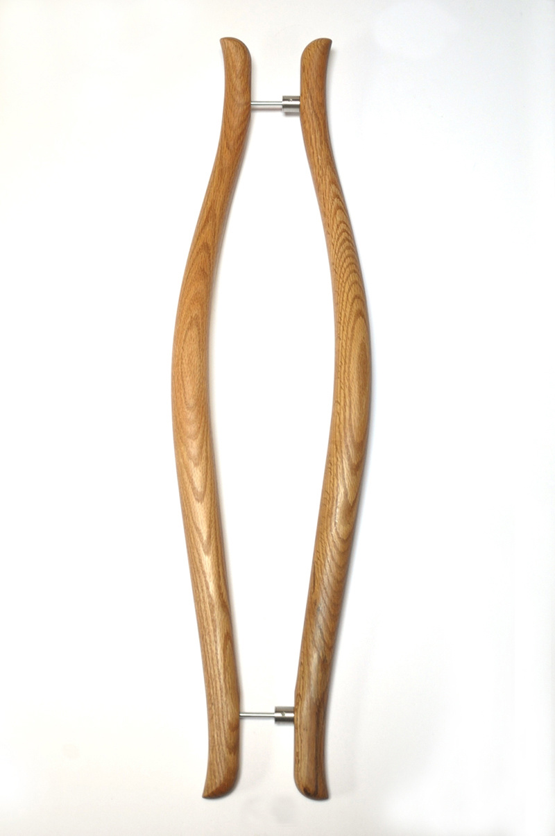 すがたかたち木製ドアハンドルS-80