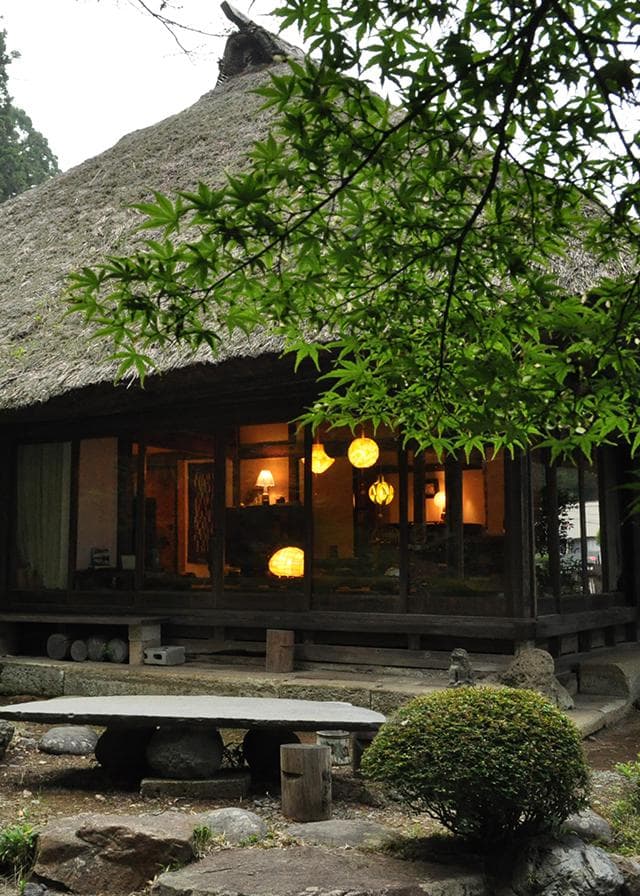 大谷かやぶきの家とすがたかたち