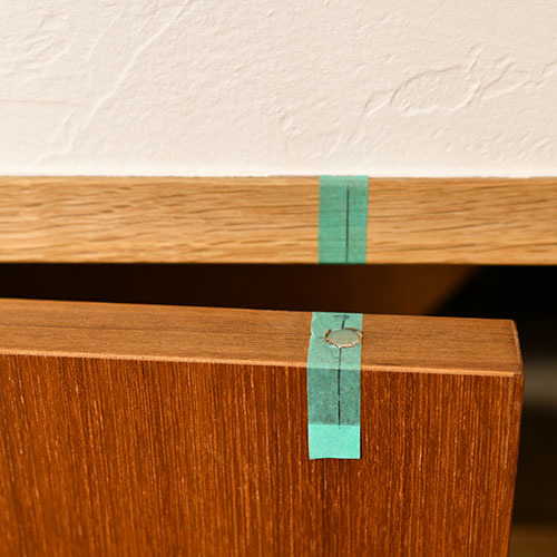 ラッチに連動させる取付方_写真4 すがたかたち