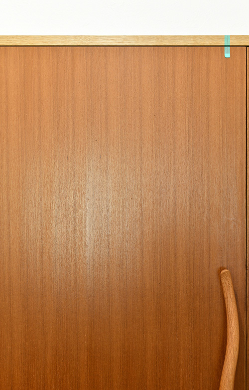 ラッチに連動させる取付方_写真1 すがたかたち