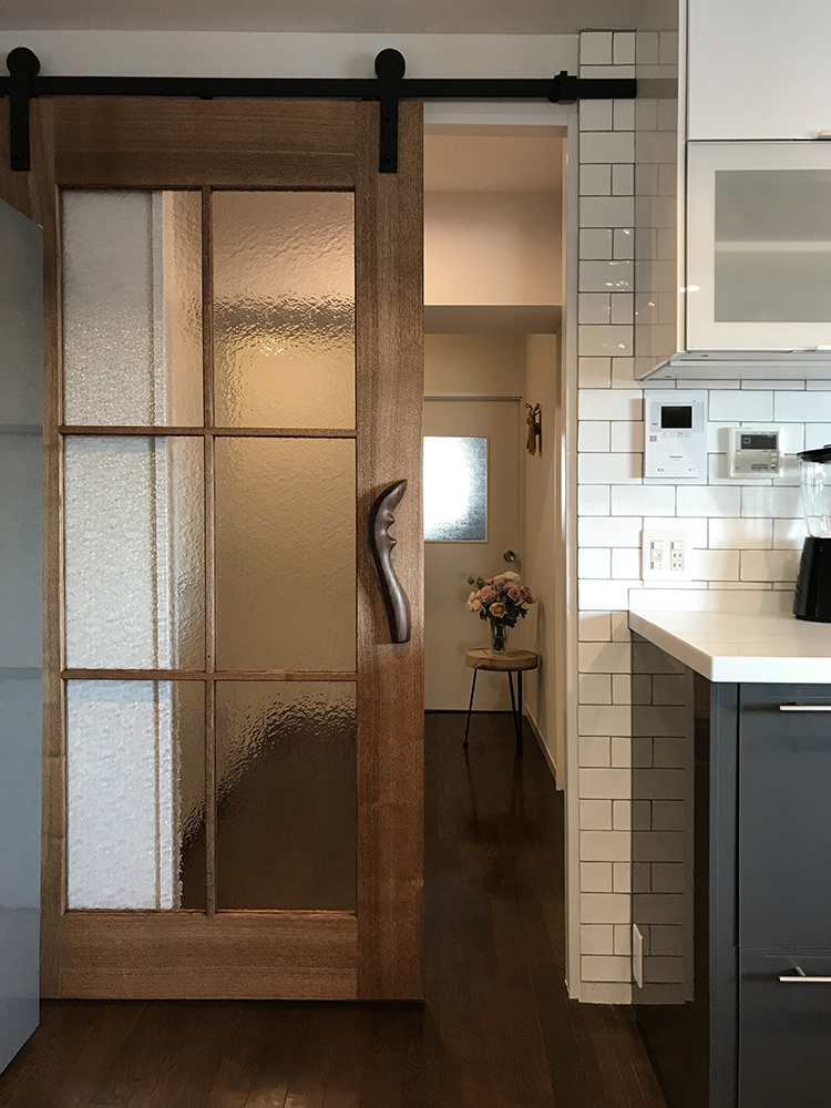 木製ドアハンドル/施工例/すがたかたち