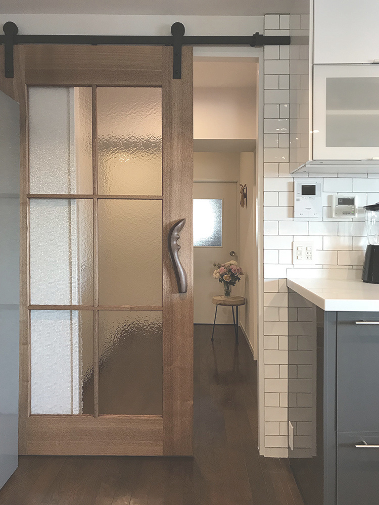 木製ドアハンドル/施工例/すがたかたち