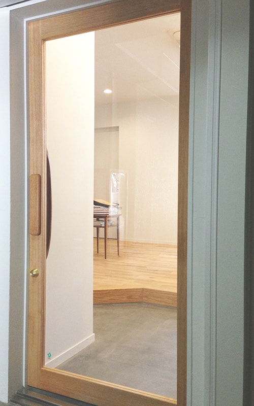 木製ドアハンドル施工例すがたかたち