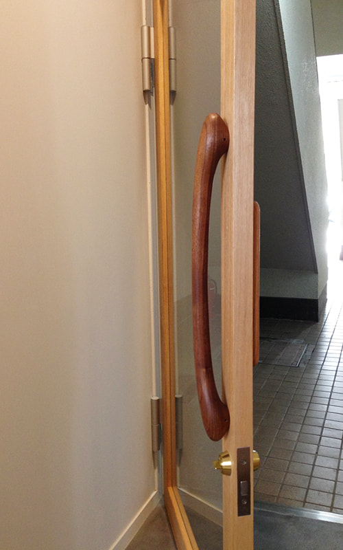 木製ドアハンドル施工例すがたかたち