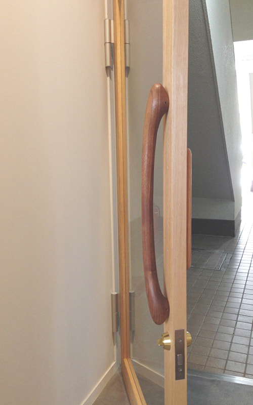 木製ドアハンドル施工例すがたかたち