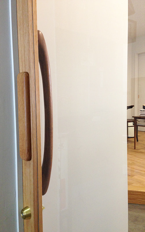 木製ドアハンドル施工例すがたかたち