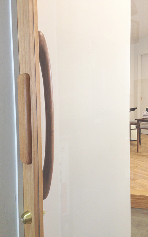 木製ドアハンドル施工例すがたかたち