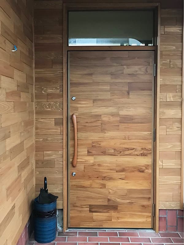 木製ドアハンドル施工例すがたかたち