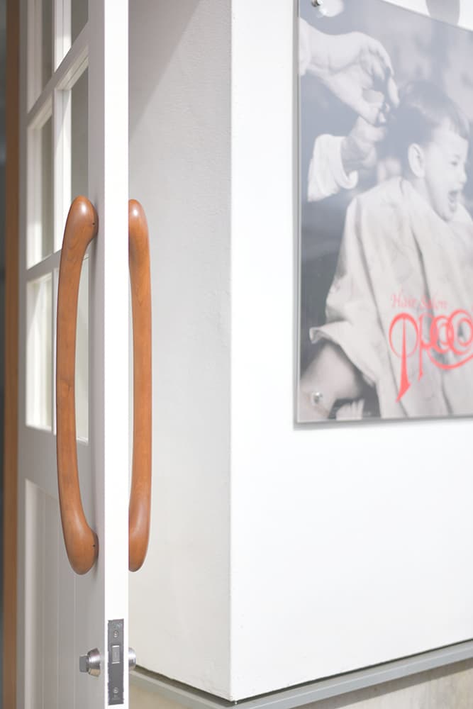 すがたかたち木製ドアハンドル施工例