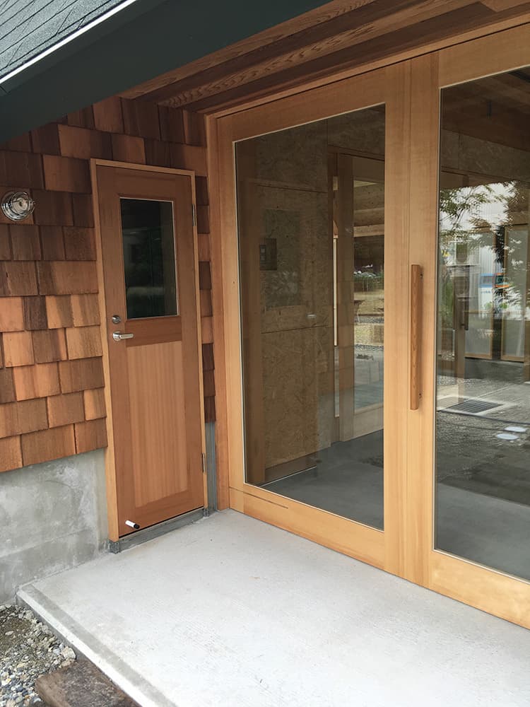 木製ドアハンドル施工例すがたかたち