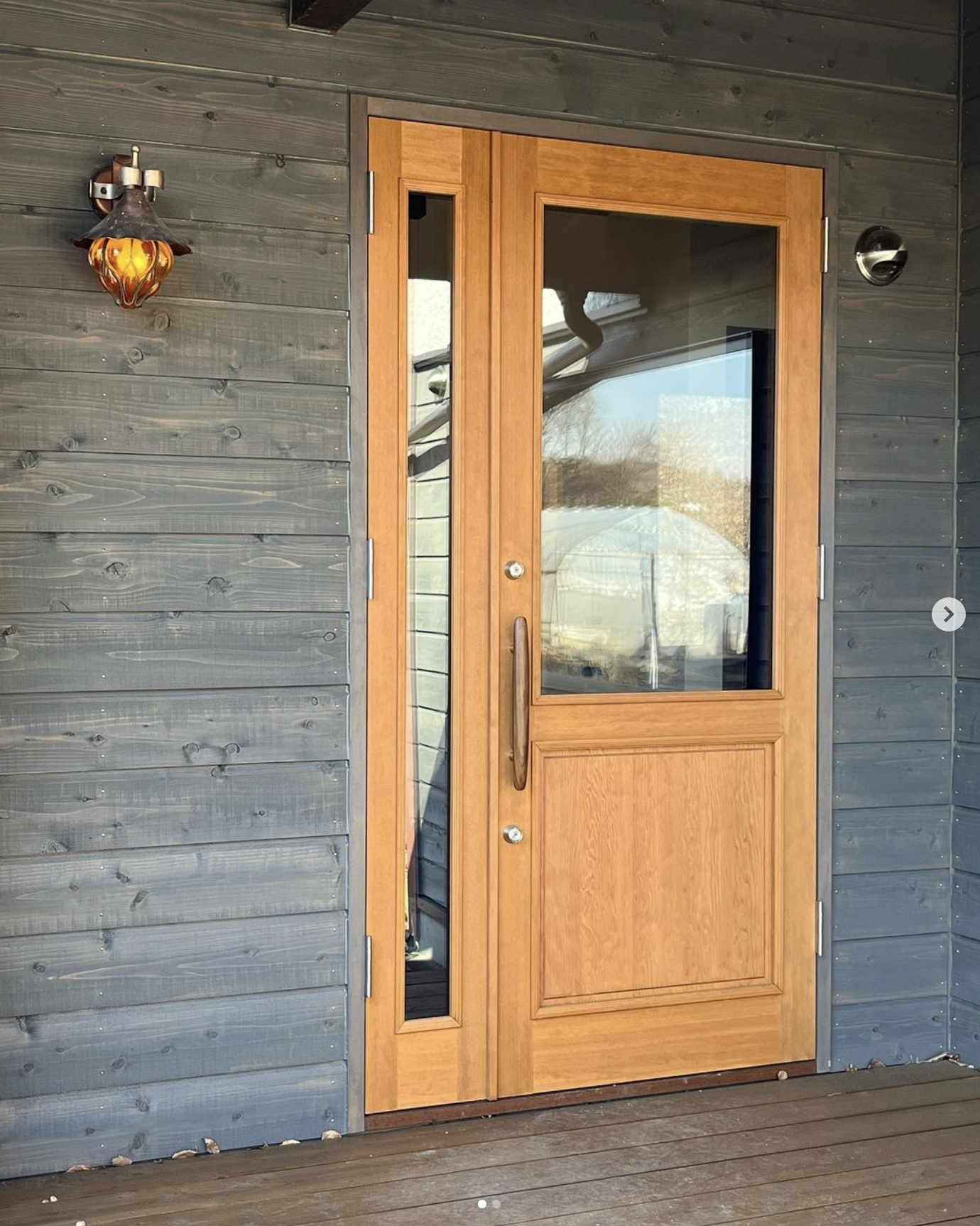 木製ドアハンドル施工例すがたかたち