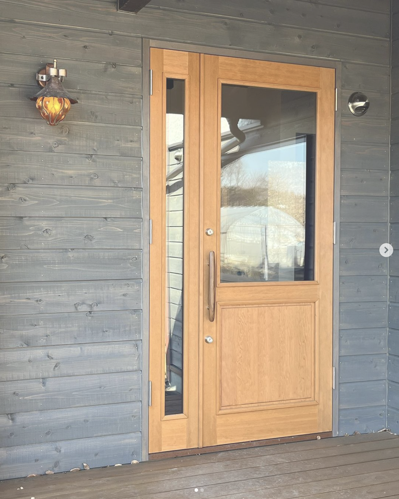 木製ドアハンドル施工例すがたかたち