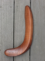 すがたかたち木製ドアハンドルJ型（丸）