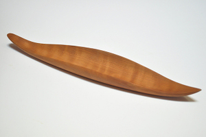木製 トレー 皿 葉型 すがたかたち