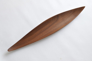 木製 トレー 皿 葉型 すがたかたち