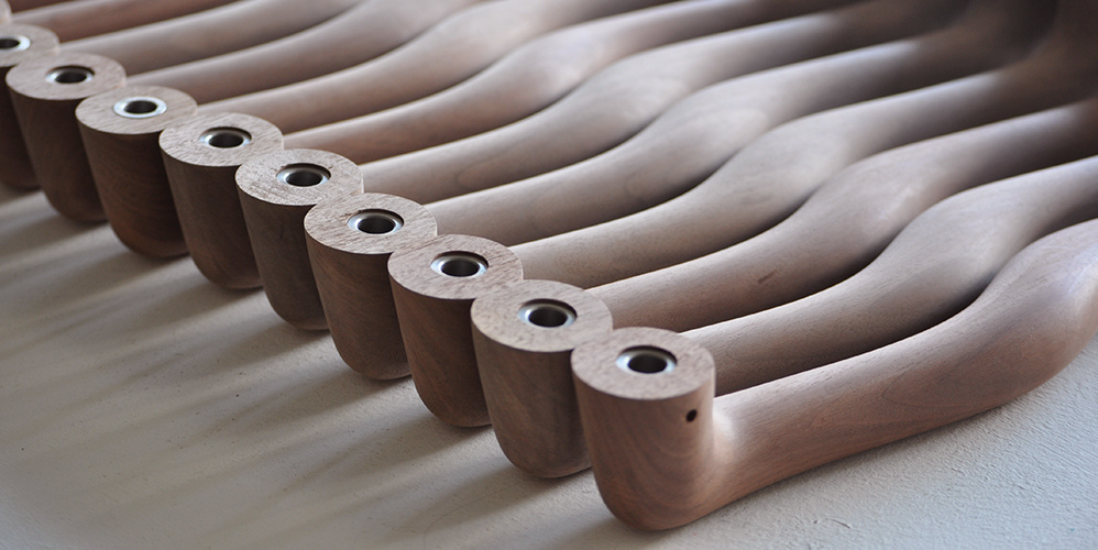 木製ドアハンドル