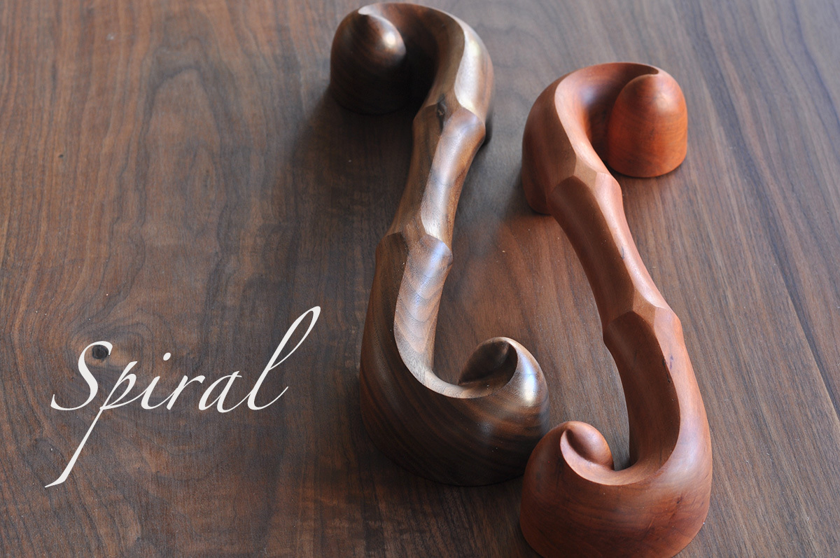 すがたかたち木製ドアハンドルXS