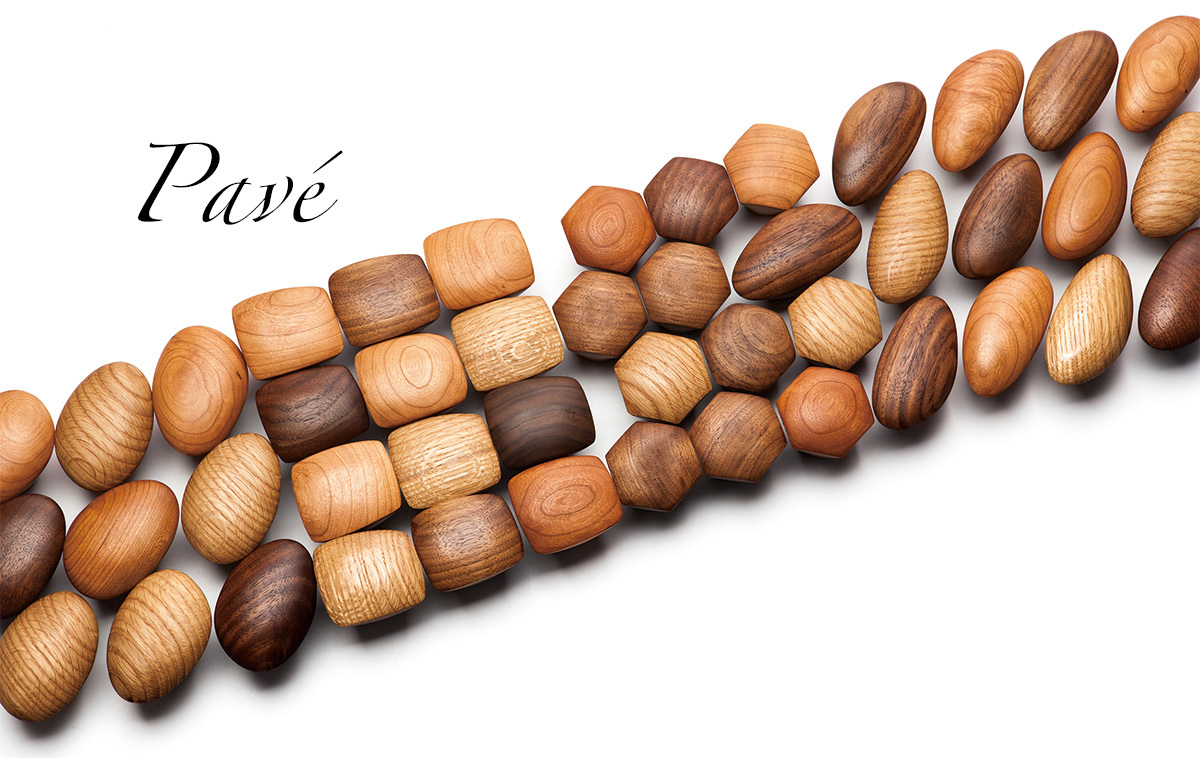 木製 ウォールハンガー ドアノブ パベ すがたかたち