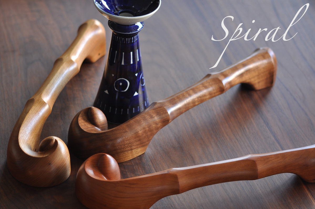 すがたかたち木製ドアハンドルXJ