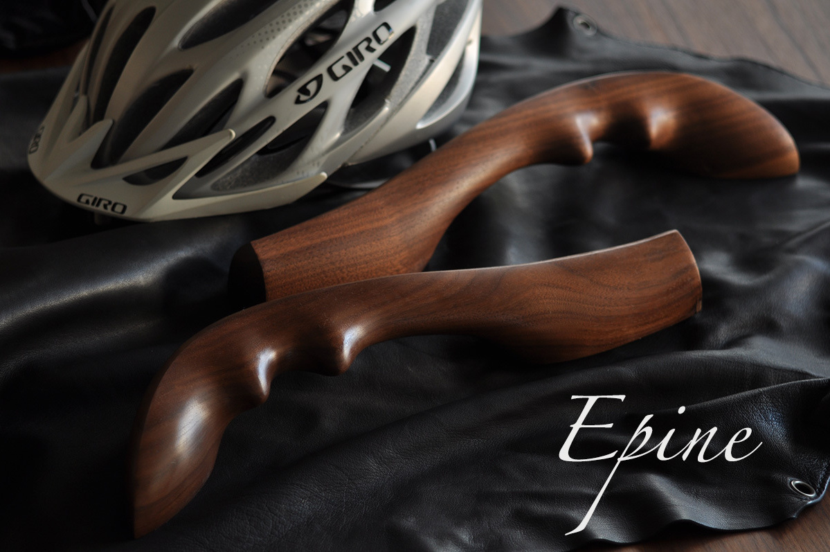 すがたかたち木製ドアハンドルF