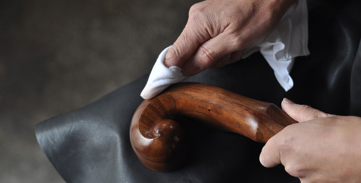 すがたかたち木製ドアハンドル