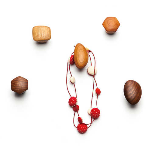 木製 ウォールハンガー ドアノブ パベ すがたかたち